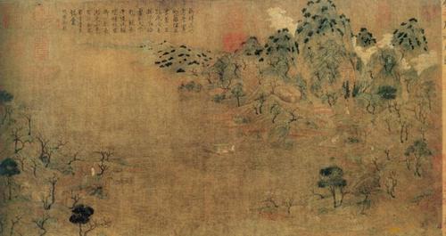 爱在画上乱敲章的乾隆爷,高明着呢