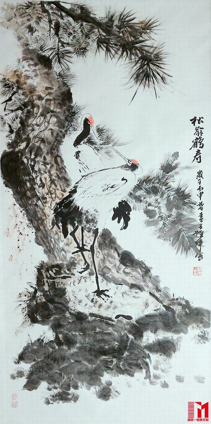 国家一级美术师-吕雄伟国画