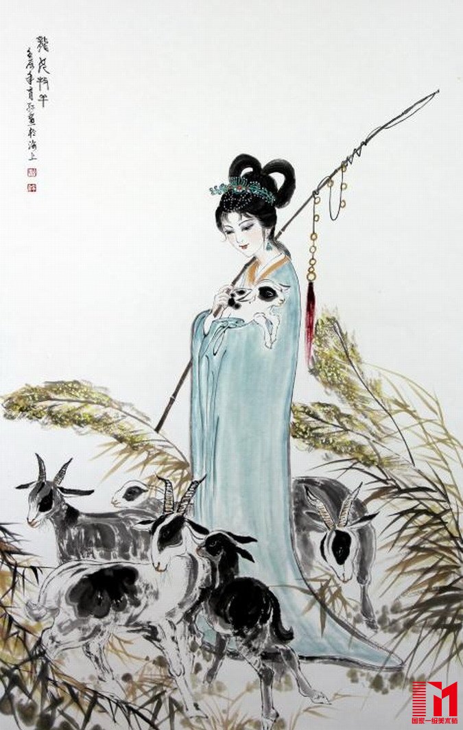 国家一级美术师-刘育红国画