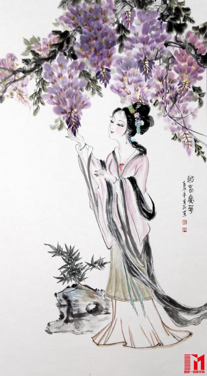 国家一级美术师-刘育红国画