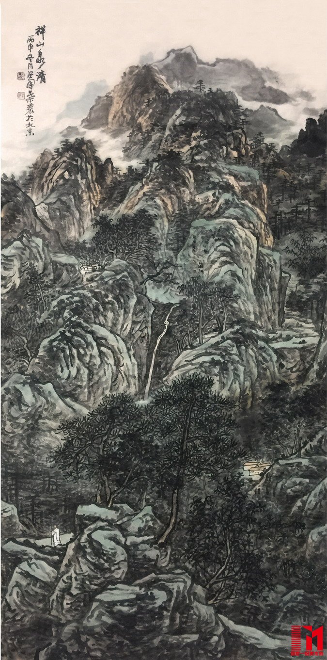 叶浓作品、祥山泉清