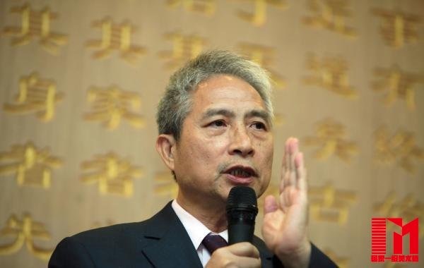 台湾学者王财贵 视觉中国 资料图