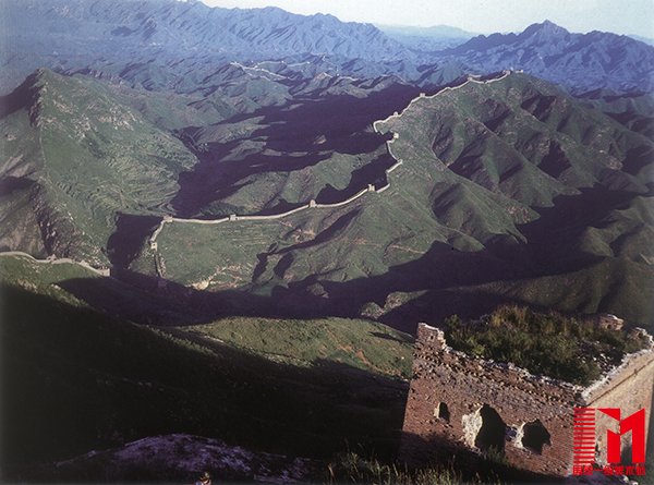 金山岭长城,罗哲文摄。