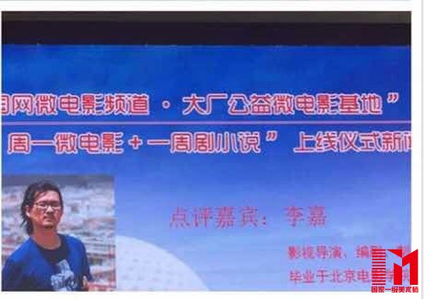 青年导演李嘉 点评